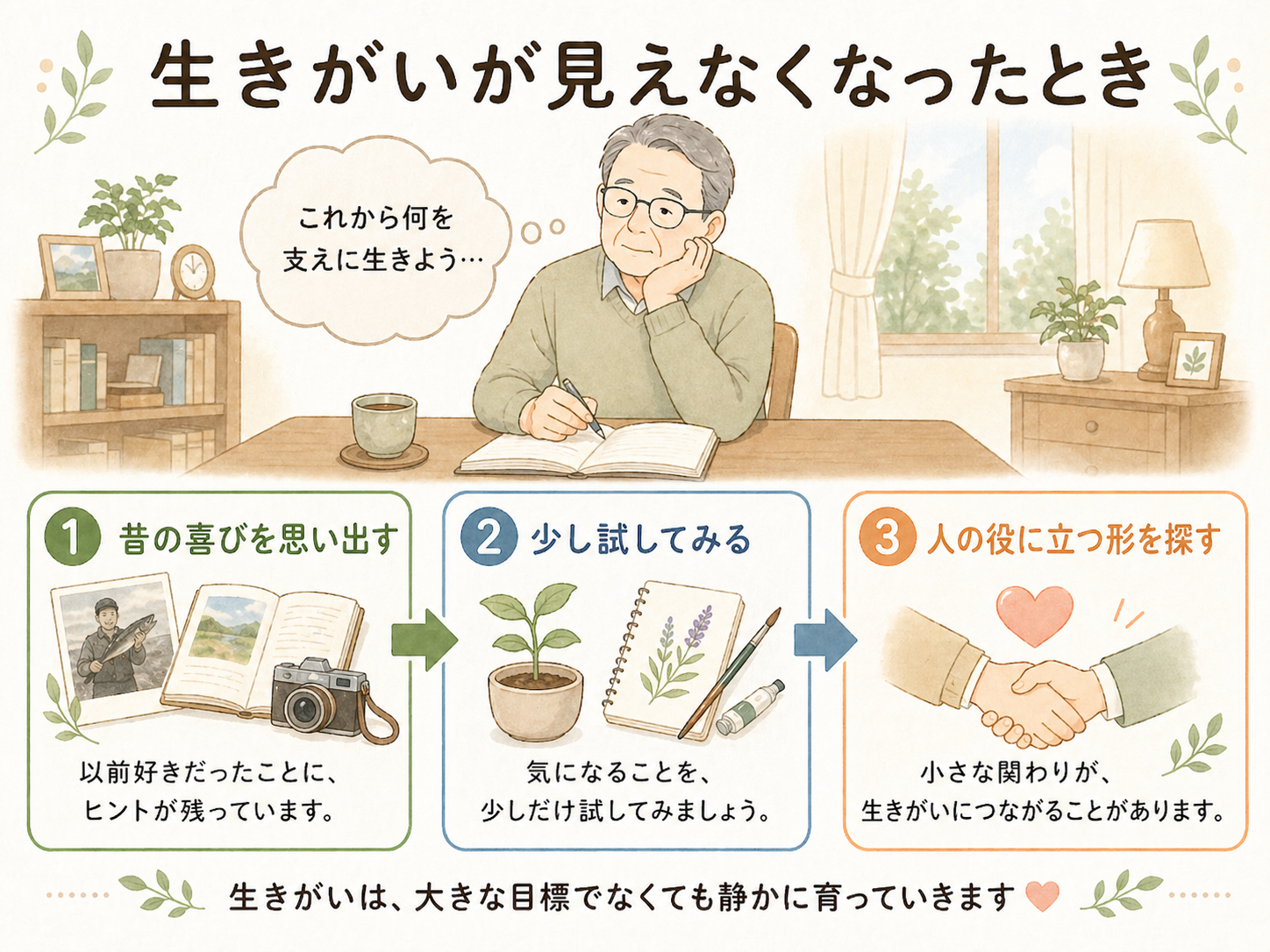 人に頼るのが苦手なときの小さく頼むための図解